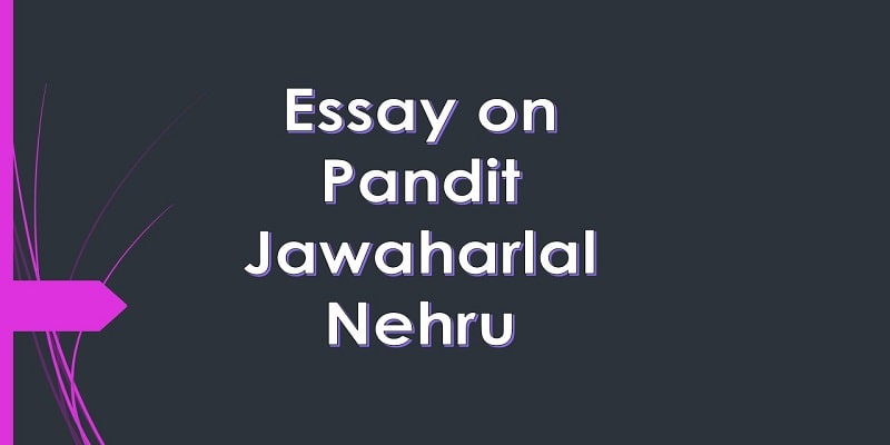 jawaharlal nehru essay 1000 words