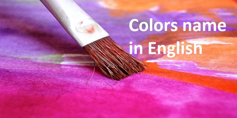 Colors name in English