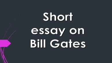 Short essay on Bill Gates