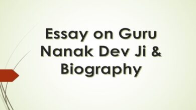 Essay on Guru Nanak Dev Ji & Biography
