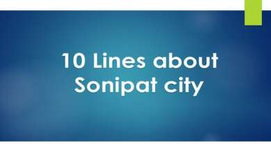 10 Lines About Sonipat city