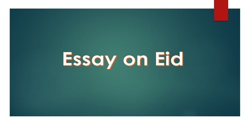 Essay on Eid