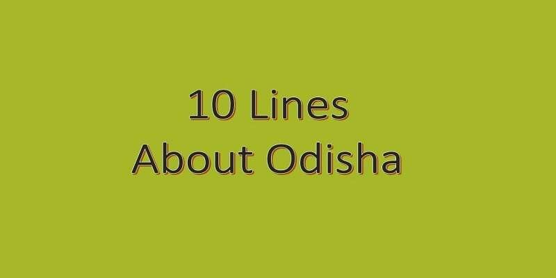 food of odisha essay in english 10 lines