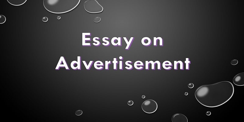 Essay on Advertisement