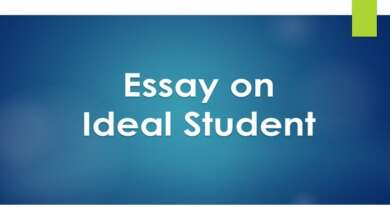 Essay on Ideal Student