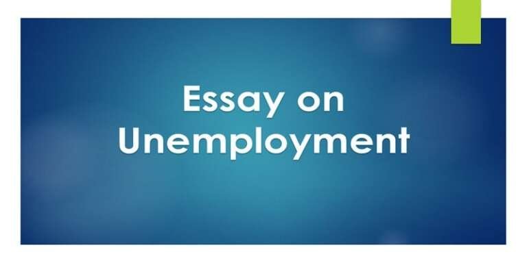 essay on unemployment in hindi pdf