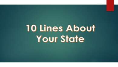 10 Lines About Your State