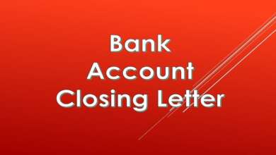 Bank Account Closing Letter