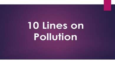 10 Lines on Pollution