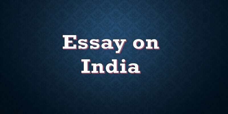 history of india in english essay