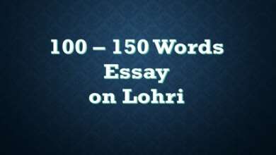 100 Words Essay on Lohri