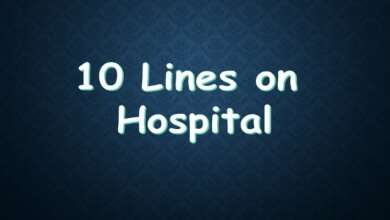 10 Lines on Hospital