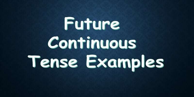 future continuous tense essay