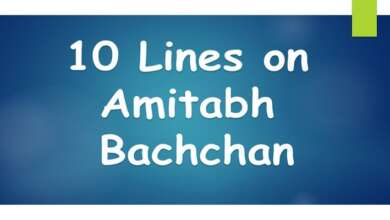 10 Lines on Amitabh Bachchan