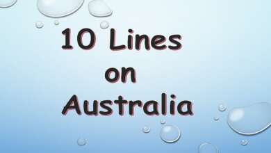10 Lines on Australia