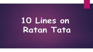 10 Lines on Ratan Tata