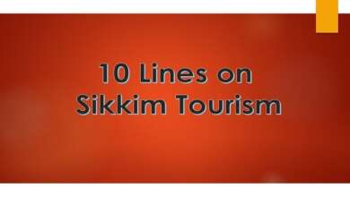 10 Lines on Sikkim Tourism