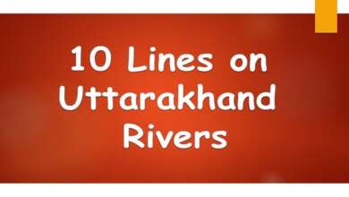 10 Lines on Uttarakhand Rivers