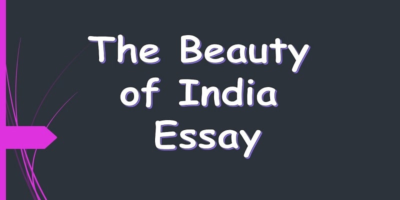 Beauty of India Essay