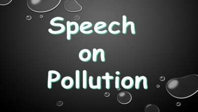Speech on Pollution