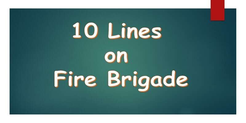 essay on fire brigade