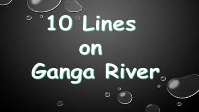 10 Lines on Ganga River