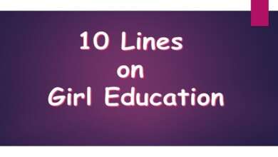 10 Lines on Girl Education