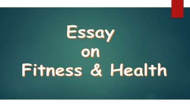 Essay on Fitness and Health
