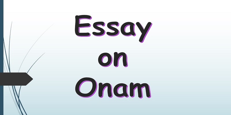 Essay on Onam