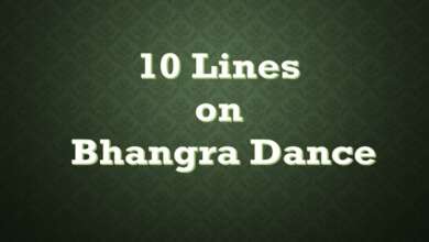 10 Lines on Bhangra Dance