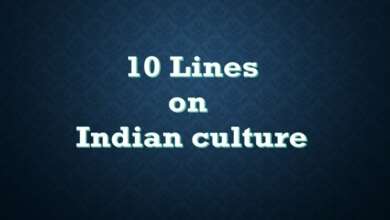 10 Lines on Indian Culture
