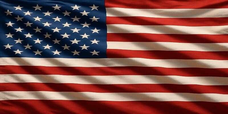 10 Lines on the American Flag